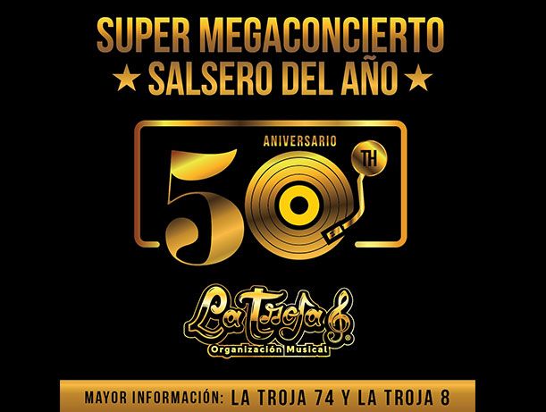 Super mega concierto del año, Aniversario 50 La Troja Barranquilla